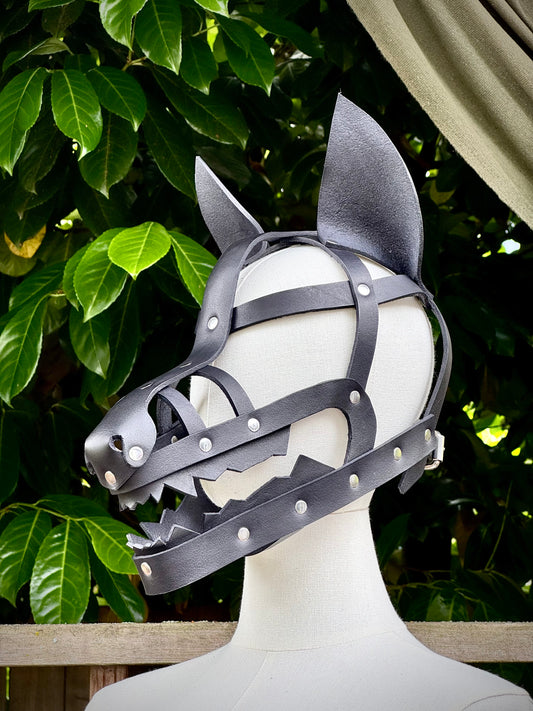 Black Wolf Shame Mask