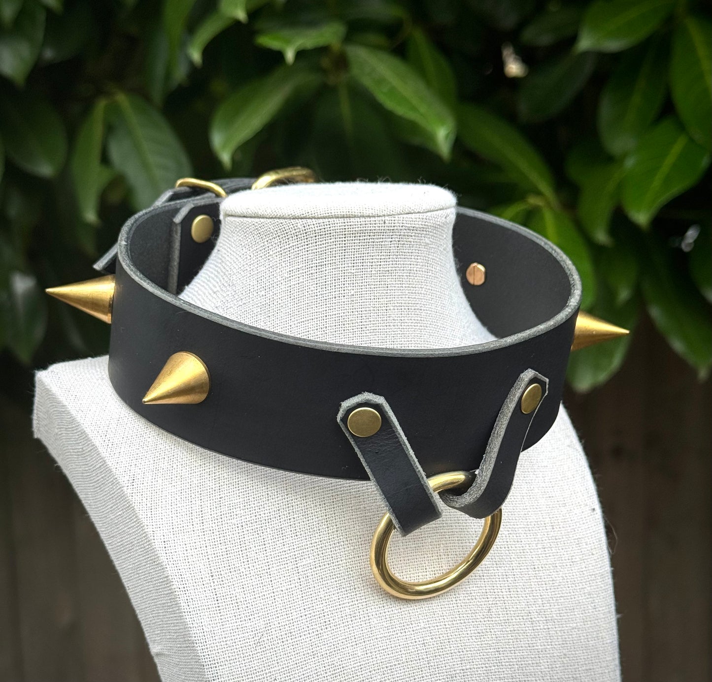 Wide O-ring Brass Collar