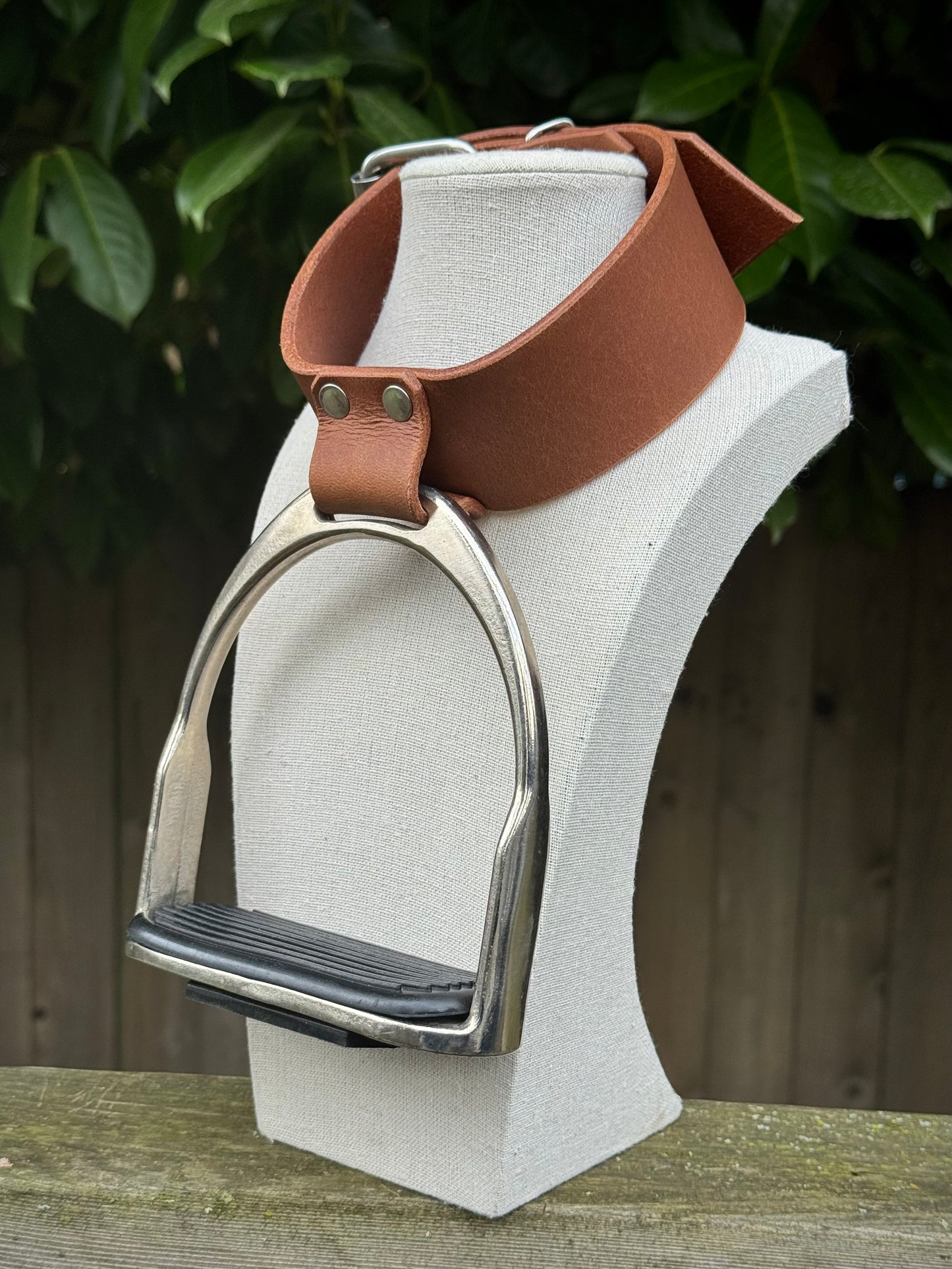 Leather Stirrup Collar